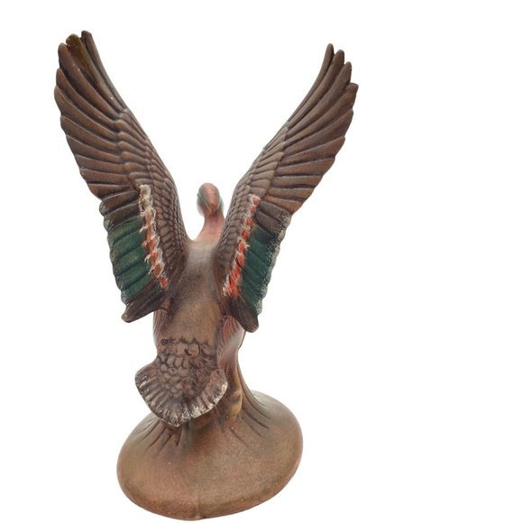 Vintage Holland Mold Male Mallard‎ Duck Figurine Statue Ceramic Hand Painted 5" - Picture 4 of 7